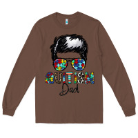 Chestnut autism dad Long Sleeve Tee - CowhideDigitalArt
