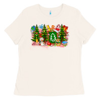 Bone Christmas teacher Ladies Tee - CowhideDigitalArt