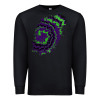 Black tie dye patch Premium Sweatshirt - RanaPortraitStore