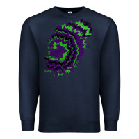 Navy tie dye patch Premium Sweatshirt - RanaPortraitStore