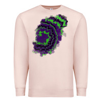 Pale Pink tie dye patch Premium Sweatshirt - RanaPortraitStore