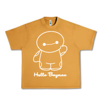 Peanut Butter hello baymax Urban Heavy Tee - DesigneFamous