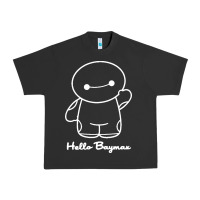 Pigment Black hello baymax Urban Heavy Tee - DesigneFamous
