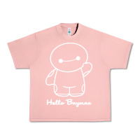 Salmon hello baymax Urban Heavy Tee - DesigneFamous