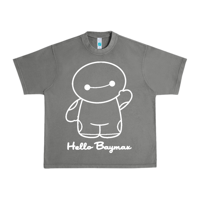 Hello Baymax Urban Heavy Tee by DesigneFamous | Teevron