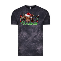 Cloud Black moey Christmas Vintage Tee - CowhideDigitalArt
