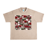 French Oak vintage christmas car pattern Urban Heavy Tee - CowhideDigitalArt