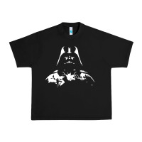 Black darth vader Urban Heavy Tee - DesigneFamous