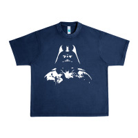 Navy darth vader Urban Heavy Tee - DesigneFamous