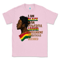 Bubblegum Pink I am black man Classic Tee - FaDigitalArtStudio