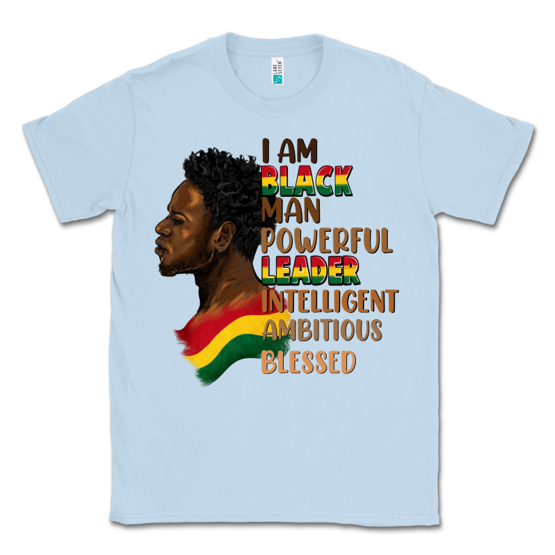 I Am Black Man Classic Tee by FaDigitalArtStudio | Teevron