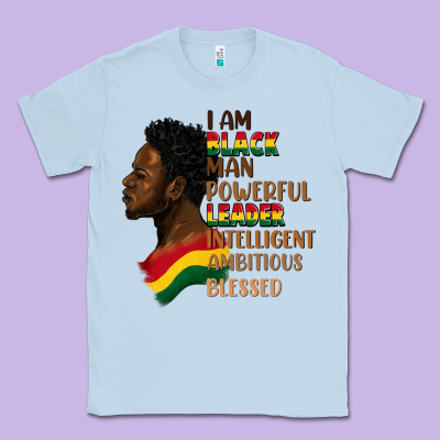I Am Black Man Classic Tee Designed By Fadigitalartstudio