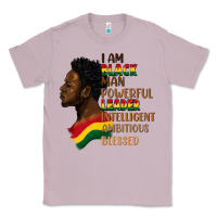 Lilac I am black man Classic Tee - FaDigitalArtStudio
