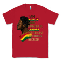 Red I am black man Classic Tee - FaDigitalArtStudio