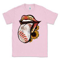 Bubblegum Pink Baseball Tongue Classic Tee - Jasminsmagicworld