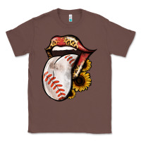 Chestnut Baseball Tongue Classic Tee - Jasminsmagicworld