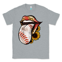 Heather Grey Baseball Tongue Classic Tee - Jasminsmagicworld