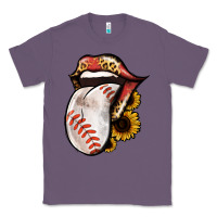 Lavender Baseball Tongue Classic Tee - Jasminsmagicworld