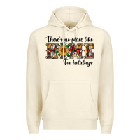 Sandshell there's no place like home for holidays Premium Hoodie - RanaPortraitStore