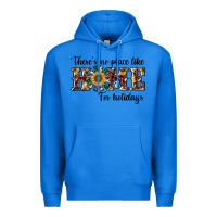 True Royal there's no place like home for holidays Premium Hoodie - RanaPortraitStore