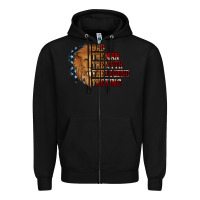 Black Dad The Man The Myth The Legend The King Zipper Hoodie - Jasminsmagicworld