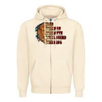 Dad The Man The Myth The Legend The King Zipper Hoodie | Teevron