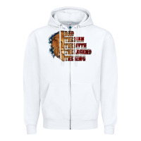 White Dad The Man The Myth The Legend The King Zipper Hoodie - Jasminsmagicworld