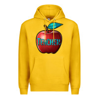 Lemon apple teacher Premium Hoodie - BarkalooDesign