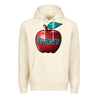 Sandshell apple teacher Premium Hoodie - BarkalooDesign
