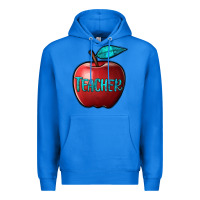 True Royal apple teacher Premium Hoodie - BarkalooDesign