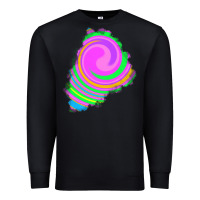 Black tie dye patch Premium Sweatshirt - RanaPortraitStore