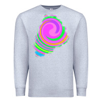 Heather Grey tie dye patch Premium Sweatshirt - RanaPortraitStore