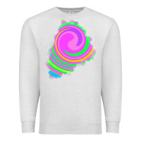 Oatmeal Heather tie dye patch Premium Sweatshirt - RanaPortraitStore