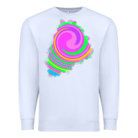 White tie dye patch Premium Sweatshirt - RanaPortraitStore