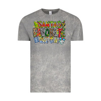 Cloud Rock Santa's Favorite Rad Tech Vintage Tee - CowhideDigitalArt