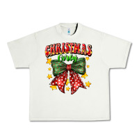 Pistachio festive holiday bow design Urban Heavy Tee - CowhideDigitalArt