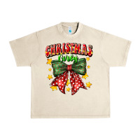 Sandshell festive holiday bow design Urban Heavy Tee - CowhideDigitalArt