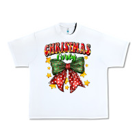 White festive holiday bow design Urban Heavy Tee - CowhideDigitalArt