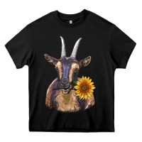 Black dark goat Heavy Core Tee - RanaPortraitStore