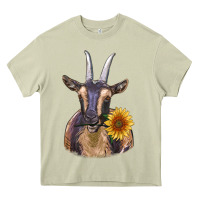 Mossy dark goat Heavy Core Tee - RanaPortraitStore