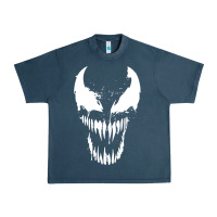 Midnight Navy venom classic Urban Heavy Tee - DesigneFamous
