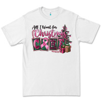 White all i want for christmas is cure Premium Tee - FaDigitalArtStudio
