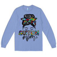 Colony Blue autism mom Long Sleeve Tee - CowhideDigitalArt