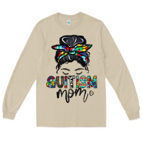 Mushroom autism mom Long Sleeve Tee - CowhideDigitalArt