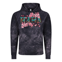Cloud Black mama with cherry blossoms Vintage Hoodie - Artiststas