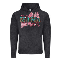 Vintage Black mama with cherry blossoms Vintage Hoodie - Artiststas