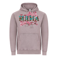 Vintage Zinc mama with cherry blossoms Vintage Hoodie - Artiststas