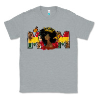 Heather Grey Juneteenth mom Classic Tee - FaDigitalArtStudio