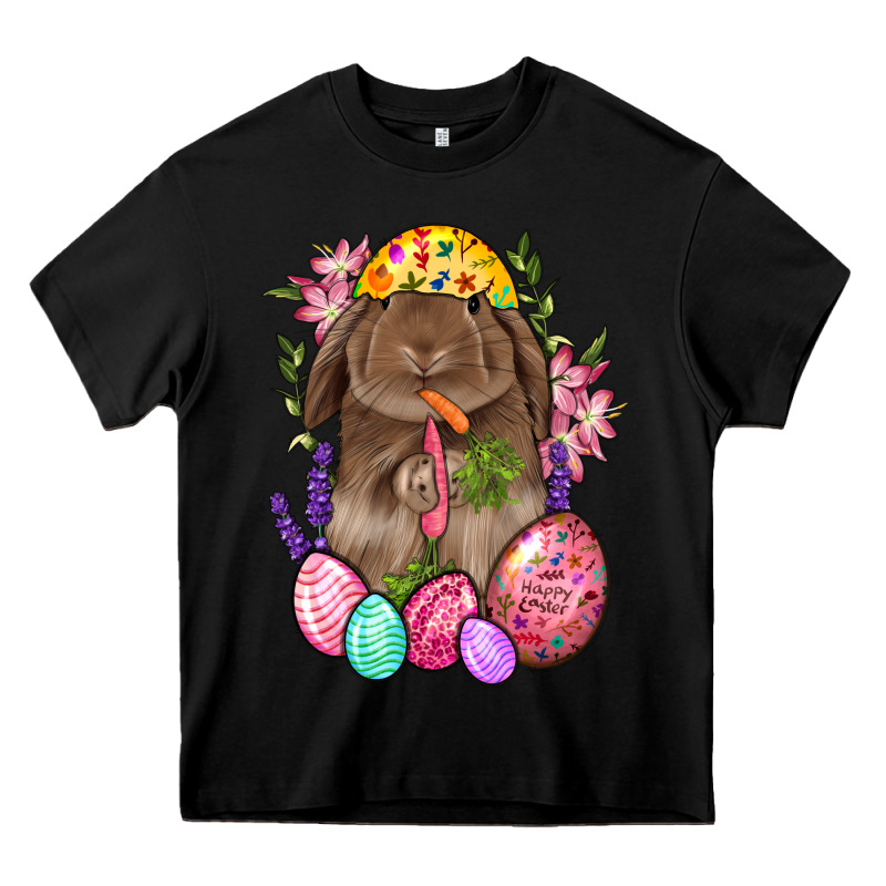 Rabbit And Carrot Easter Heavy Core Tee by BundleAndBundleShop | Teevron