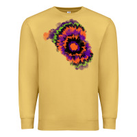 Antique Gold tie dye patch Premium Sweatshirt - RanaPortraitStore